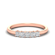 half-carat-princess-cut-five-stone-diamond-ring-in-rose-gold-fdwb8008prsleep-0.50ct-nl-rg